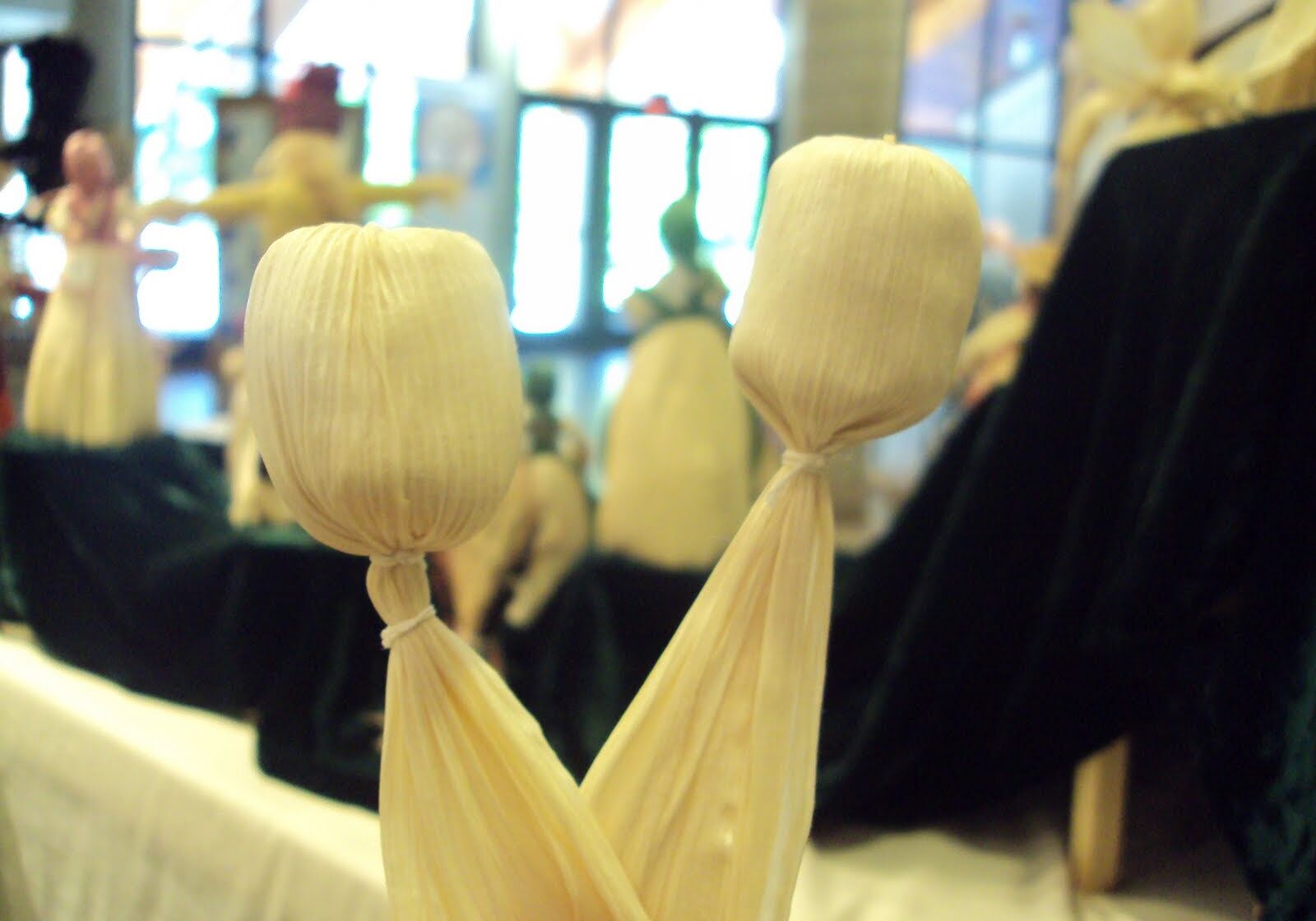 Making the doll's head
