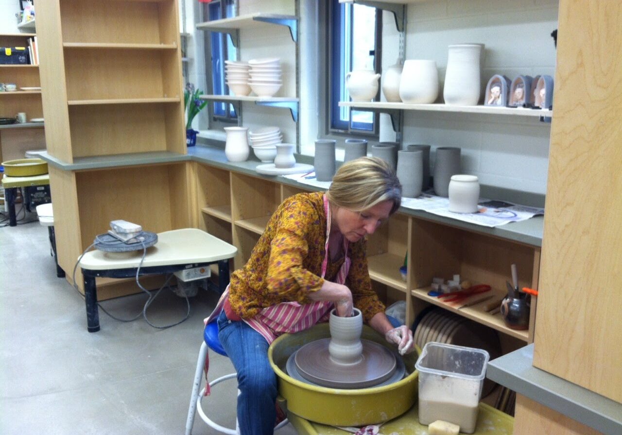  Demonstration in the Pottery Studio
